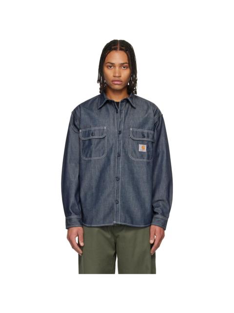 Blue Tigan Denim Overshirt