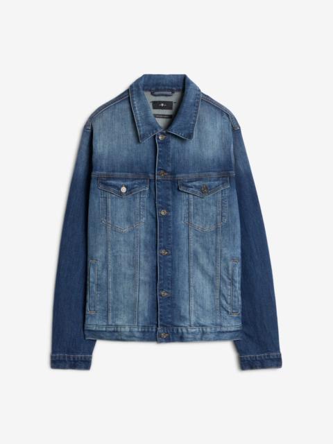 Multicount Perfect Trucker Jacket In Countless