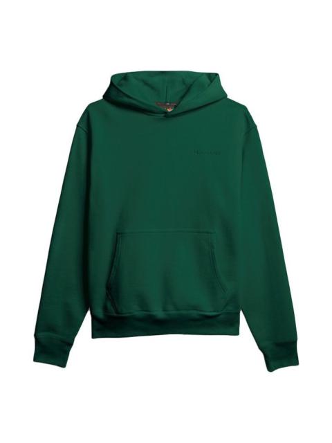 adidas originals x Pw Basics Hood Embroidered Monogrammed Hooded Sweater Unisex Green GM1944