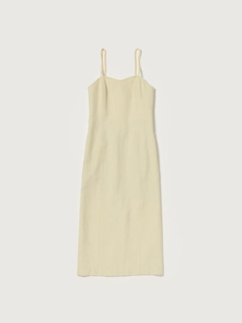 WOOL COTTON LINEN OX CAMISOLE DRESS
