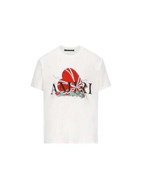 AMIRI Broken Heart Tee White