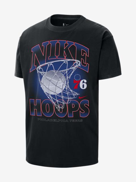 Philadelphia 76ers Courtside Men's Nike NBA Max90 T-Shirt