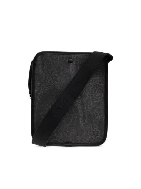 paisley-print shoulder bag