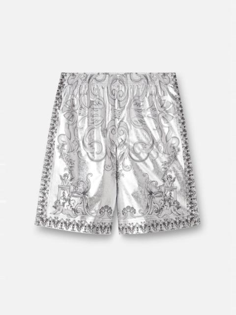 Silver Baroque Shorts