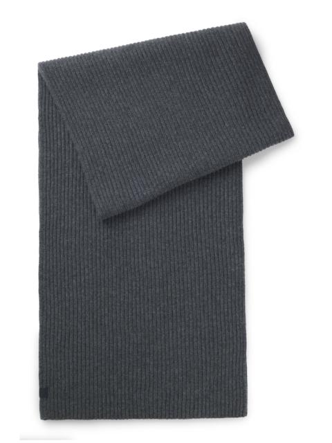 BECKHAM X BOSS SCARF IN VIRGIN WOOL AND CASHMERE