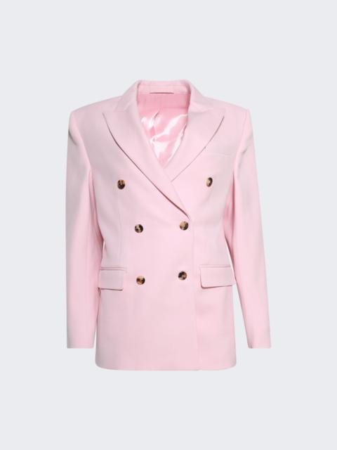 Double Breasted Blazer Blush