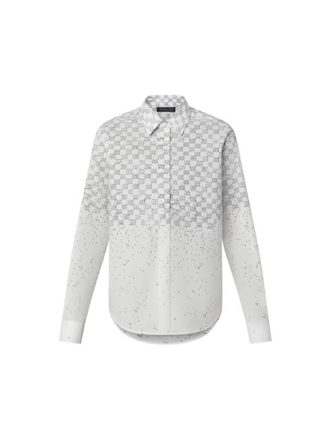 Damier Spread Long-Sleeved Shirt