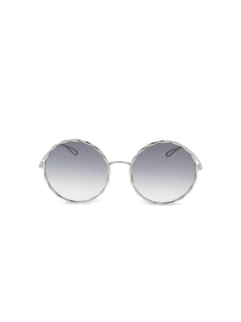 round-frame sunglasses