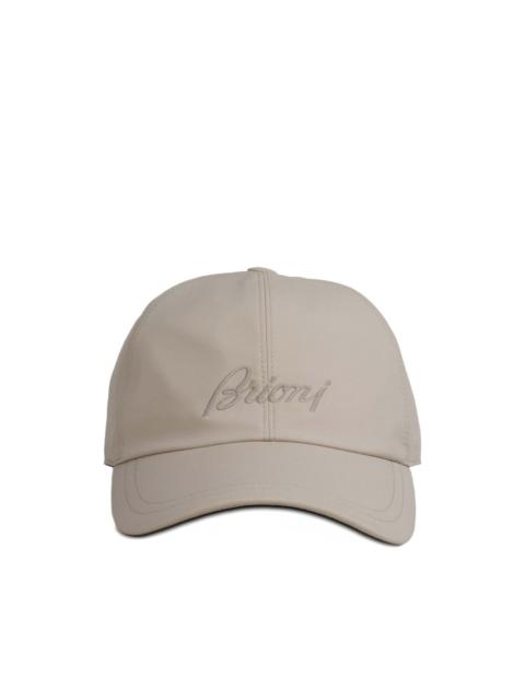 logo-embroidered baseball cap