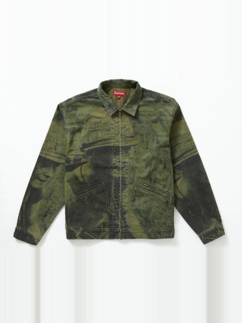 Supreme Is Love Denim Work Jacket Olive