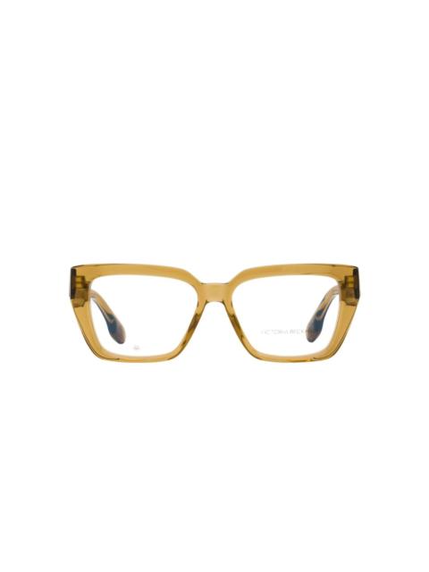 rectangular-frame glasses
