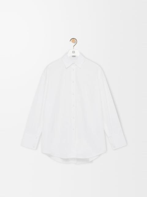 Cape shirt in cotton