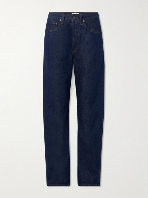 Kelly high-rise straight-leg jeans Indigo