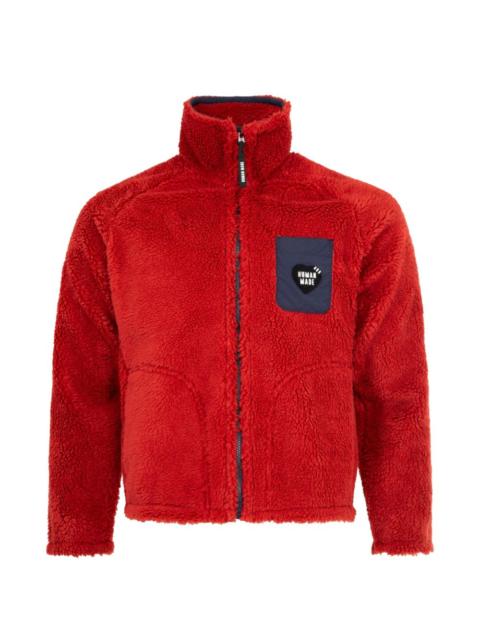 polar zip fleece jacket