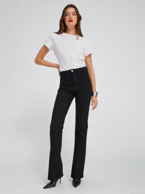 STEVIE MICRO FLARE DENIM