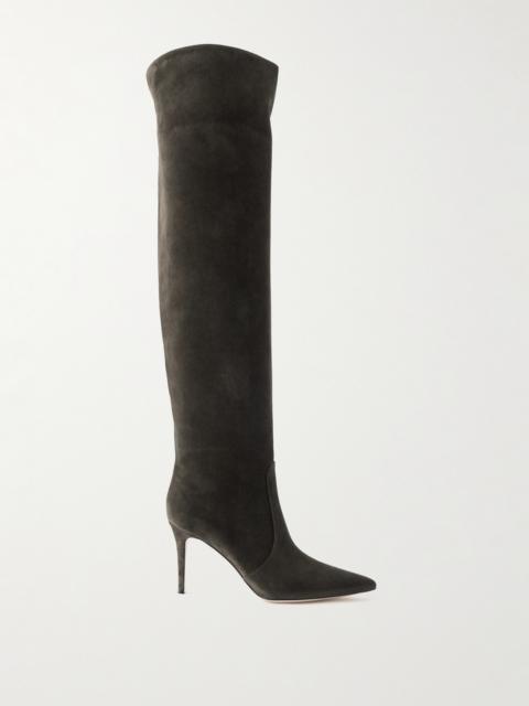 Hansen 85 Suede Over-the-knee Boots
