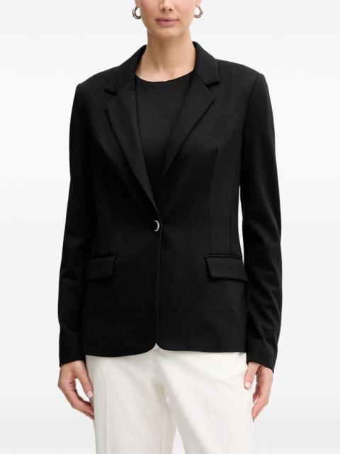 pocket button blazer