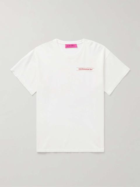 Surf-Yin Printed Cotton and Cashmere-Blend Jersey T-Shirt