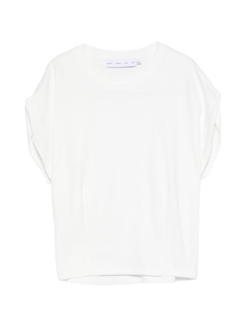 cuffed-sleeve T-shirt