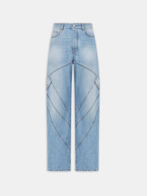 WOMEN'S PANELED JEAN