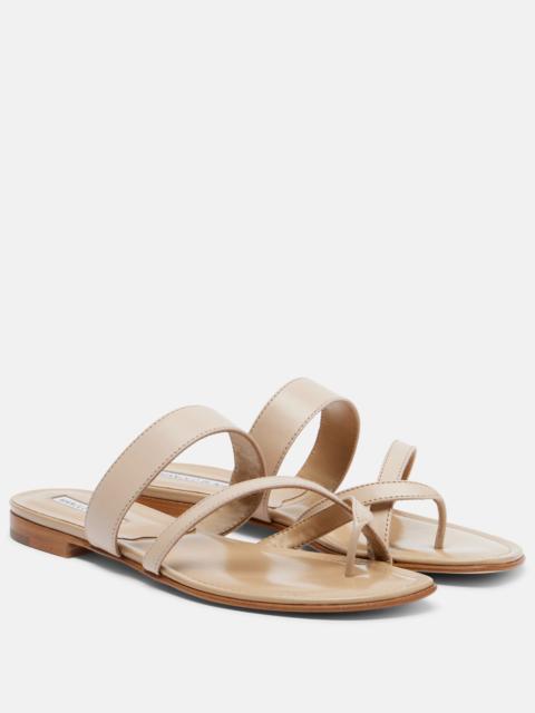 Susa leather thong sandals