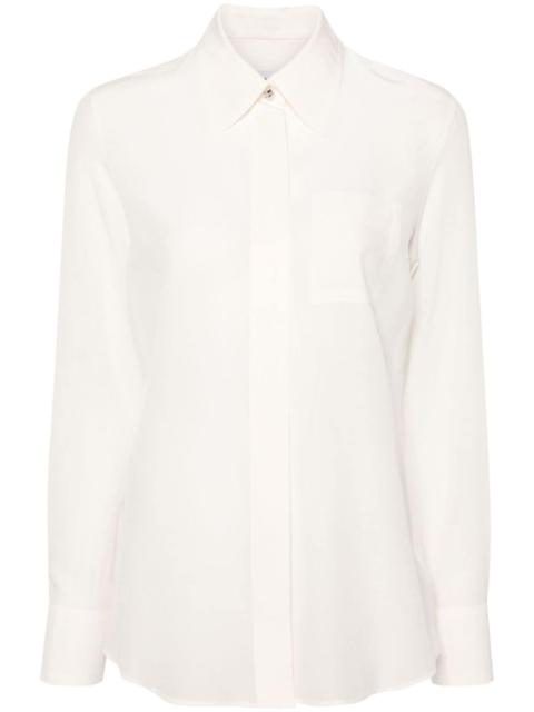silk crepe de chine shirt