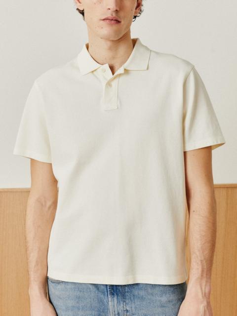 PIQUE POLO - WHITE