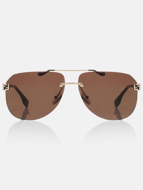 Fendi Sky aviator sunglasses