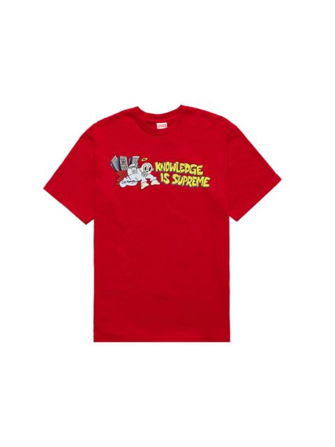 Supreme Knowledge Tee Red