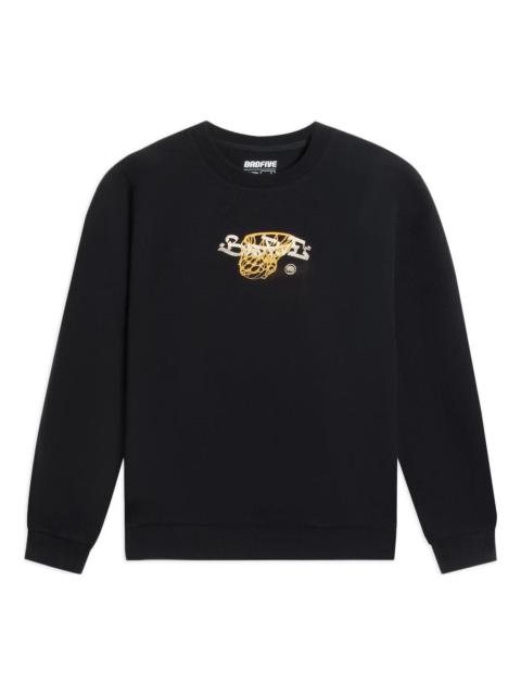 Li-Ning BadFive Hoops Graphic Sweatshirt 'Black' AWDSB99-4