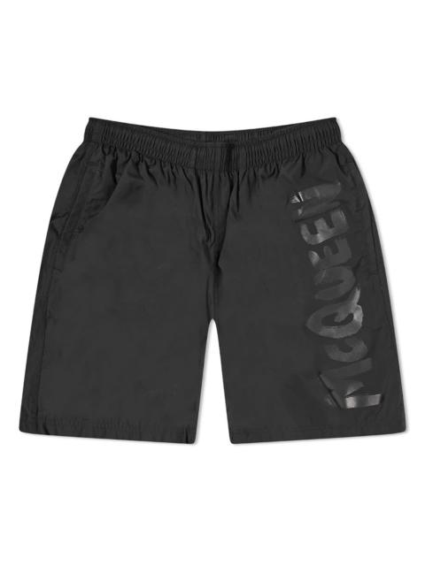 Alexander McQueen Grafitti Logo Swimshorts