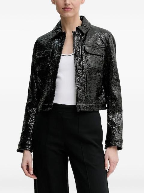 sequin-embellishment jacket
