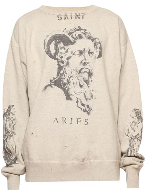 Aries cotton sweatshirt