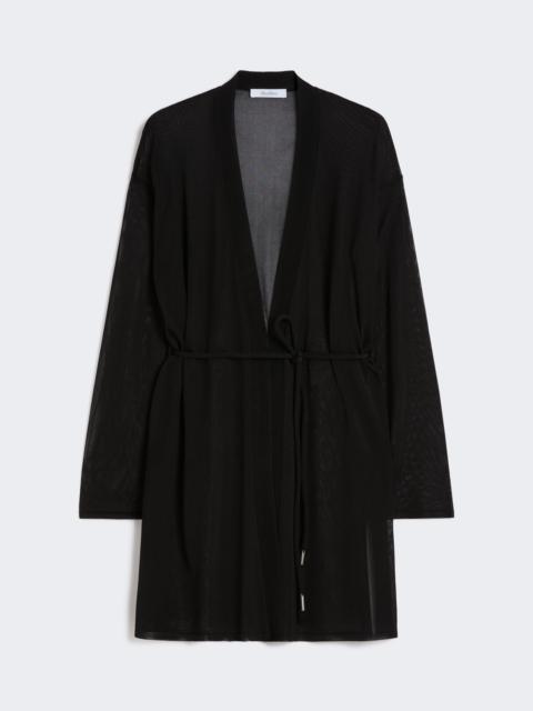 DANZA Viscose yarn wrap cardigan