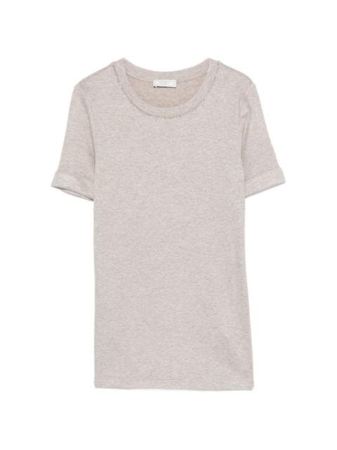 embellished round neck T-shirt