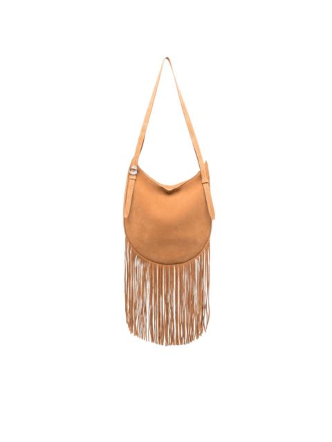 fringed shoulder bag