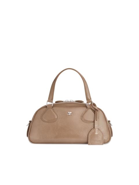 Friday leather shoulder bag