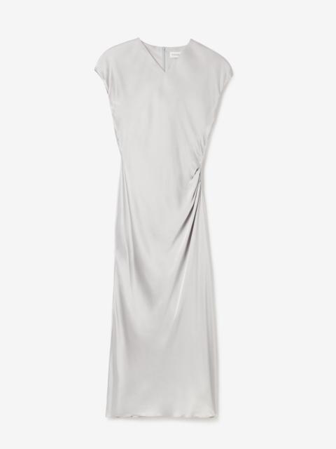Fluid V-neck dress