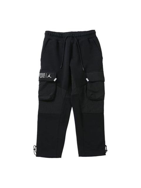 Air Jordan 23 Engineered MENS Knit Sports Casual Pants Black CZ8275-010
