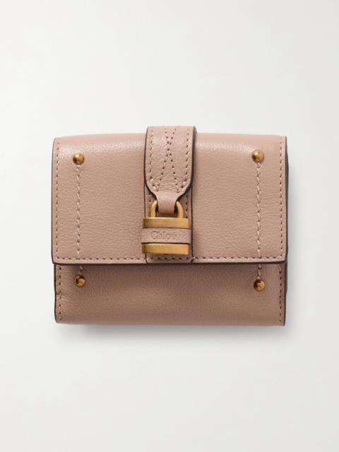 Paddington Embellished Textured-leather Cardholder