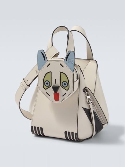 x Louis Wain Hammock leather top-handle bag