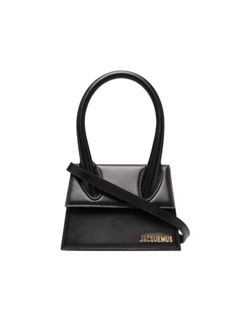 logo-plaque mini bag