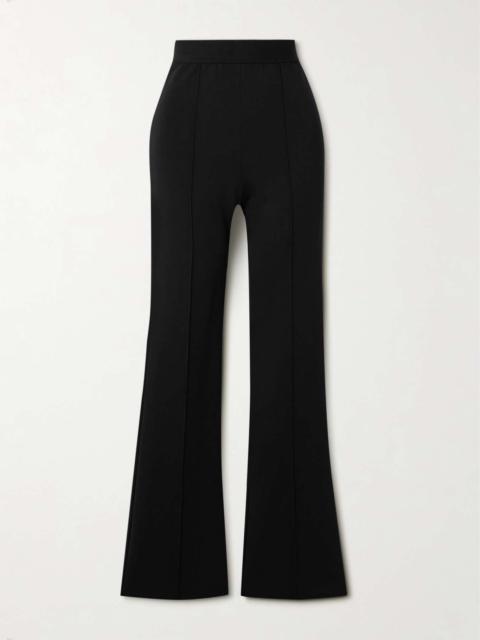 + RHW ponte flared pants Black