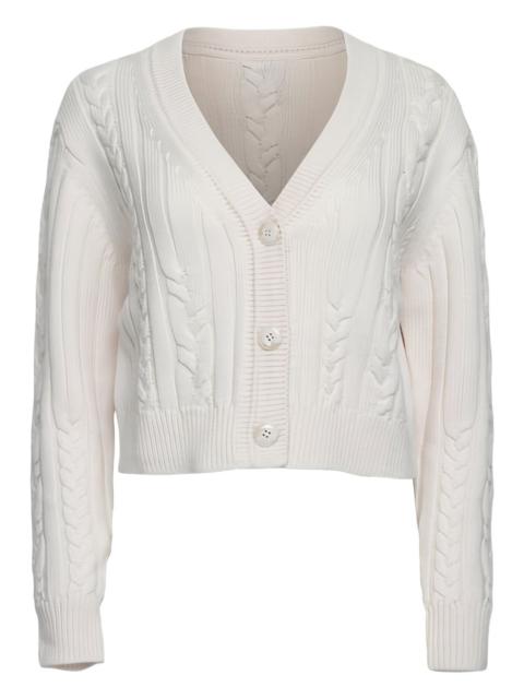 Hemingway cable-knit buttoned cardigan
