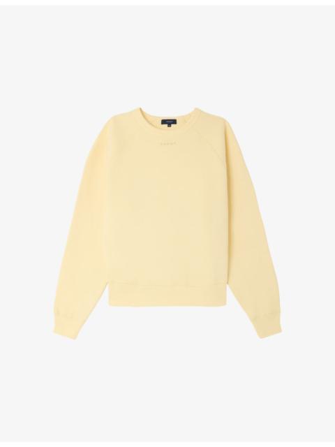 Artemis Brand-Embroidered Cotton Sweatshirt