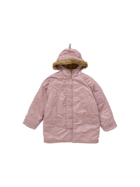 Supreme Washed Flight Satin N 3B Parka Dusty Pink