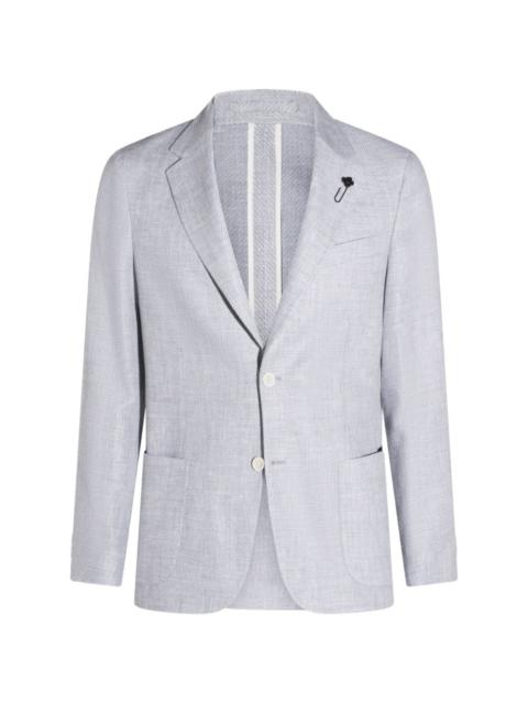 single-breasted blazer