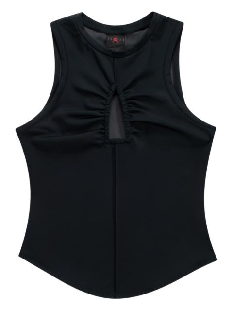 keyhole-detail tank top