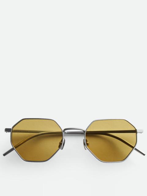 Intrecciato Geometrical Sunglasses