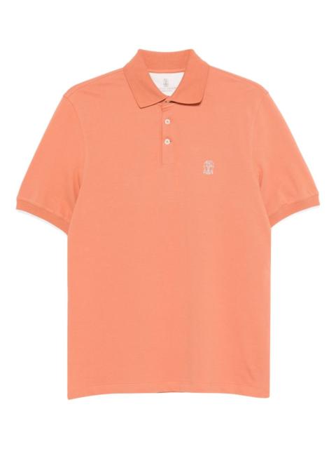 logo polo shirt